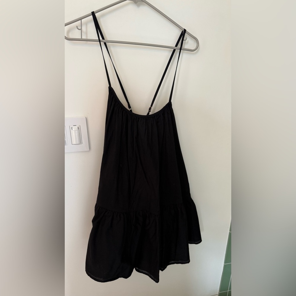 Lovers + Friends Black Strapless Dress